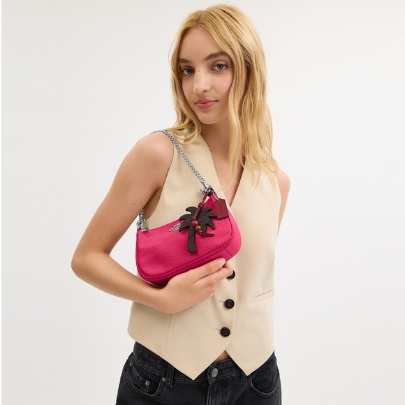 Teri Mini Crossbody Bag With Palm Tree Charm - Picture 6 of 10